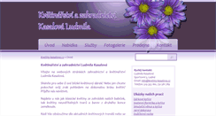 Desktop Screenshot of kvetiny-kasalova.cz